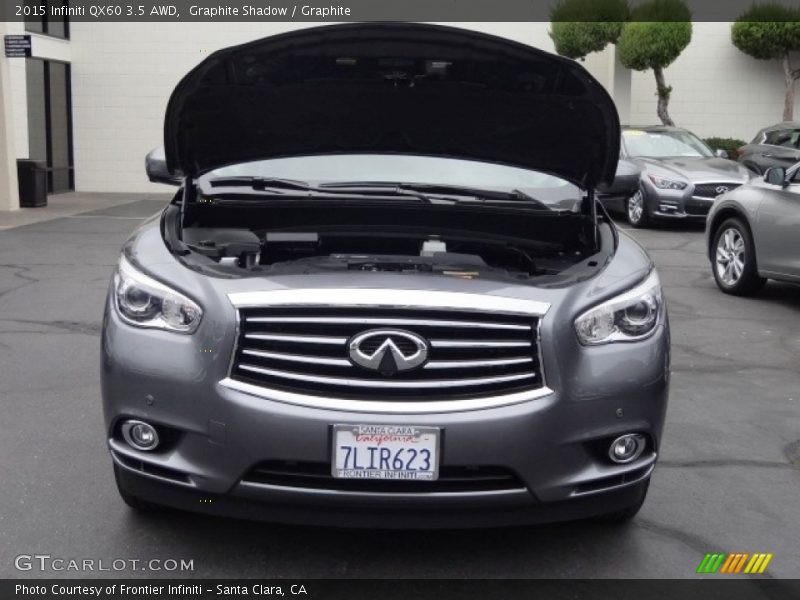 Graphite Shadow / Graphite 2015 Infiniti QX60 3.5 AWD