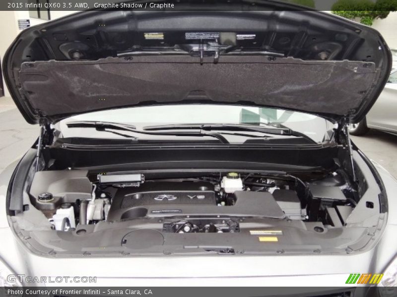 Graphite Shadow / Graphite 2015 Infiniti QX60 3.5 AWD