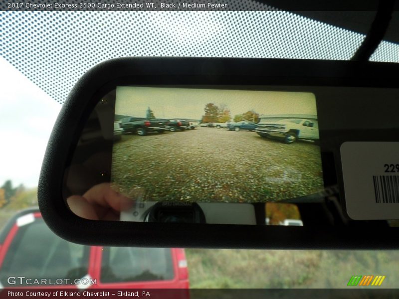 Black / Medium Pewter 2017 Chevrolet Express 2500 Cargo Extended WT