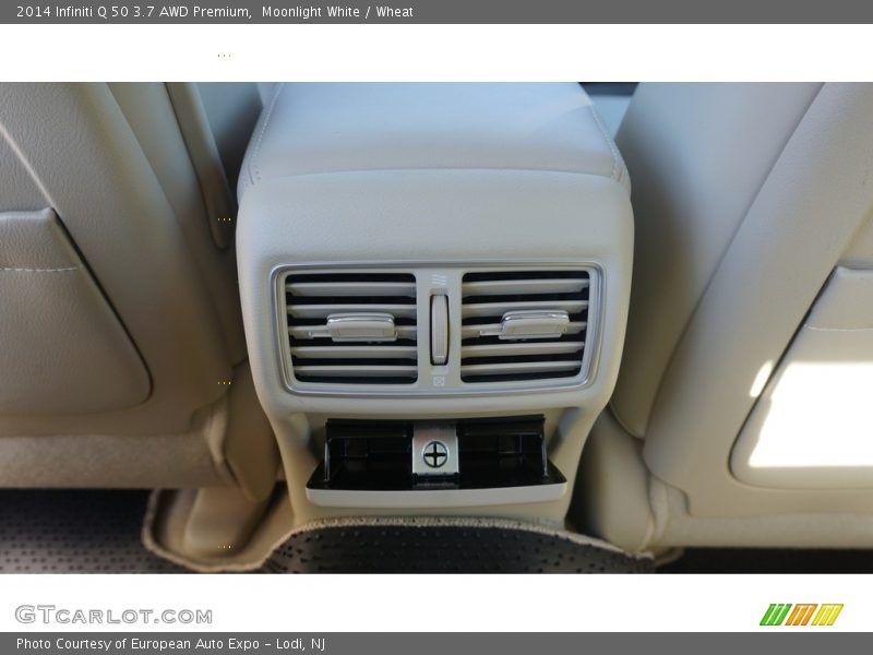 Moonlight White / Wheat 2014 Infiniti Q 50 3.7 AWD Premium
