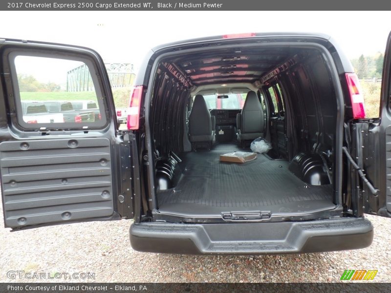 Black / Medium Pewter 2017 Chevrolet Express 2500 Cargo Extended WT