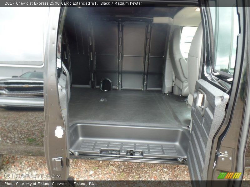 Black / Medium Pewter 2017 Chevrolet Express 2500 Cargo Extended WT