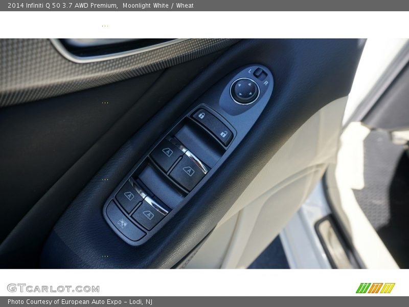 Moonlight White / Wheat 2014 Infiniti Q 50 3.7 AWD Premium