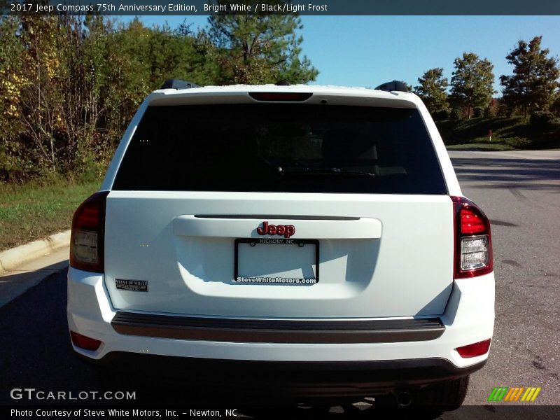Bright White / Black/Light Frost 2017 Jeep Compass 75th Anniversary Edition