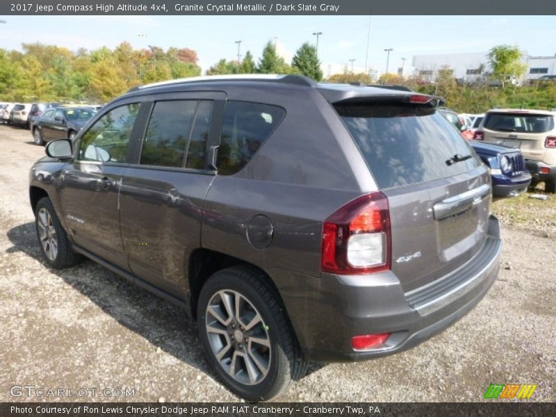 Granite Crystal Metallic / Dark Slate Gray 2017 Jeep Compass High Altitude 4x4