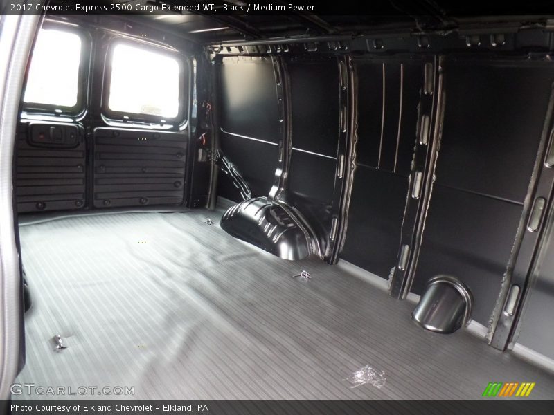 Black / Medium Pewter 2017 Chevrolet Express 2500 Cargo Extended WT