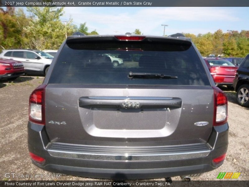 Granite Crystal Metallic / Dark Slate Gray 2017 Jeep Compass High Altitude 4x4