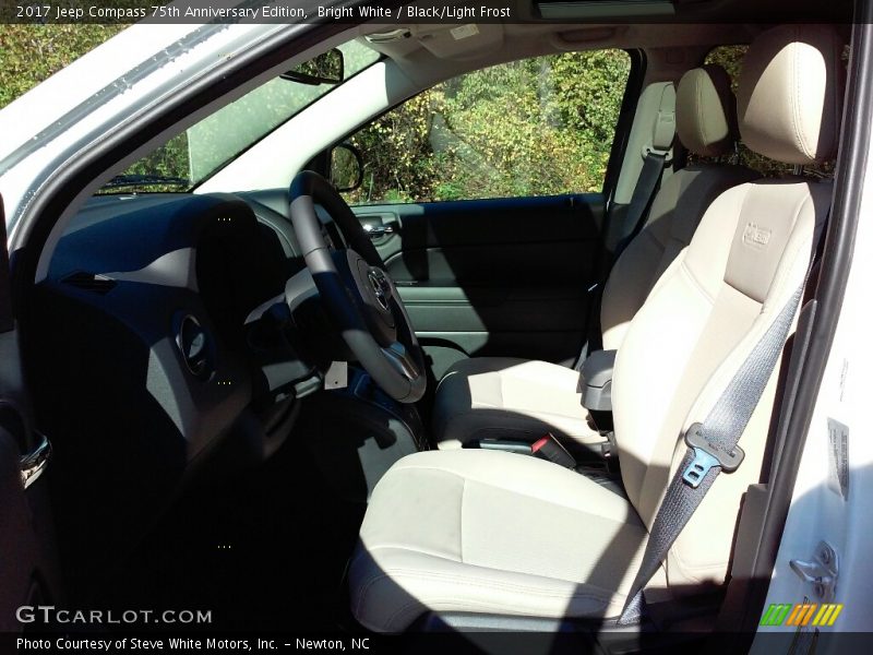  2017 Compass 75th Anniversary Edition Black/Light Frost Interior