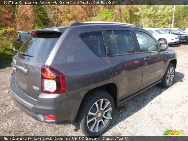 Granite Crystal Metallic / Dark Slate Gray 2017 Jeep Compass High Altitude 4x4