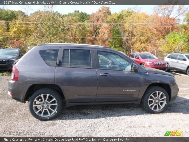 Granite Crystal Metallic / Dark Slate Gray 2017 Jeep Compass High Altitude 4x4