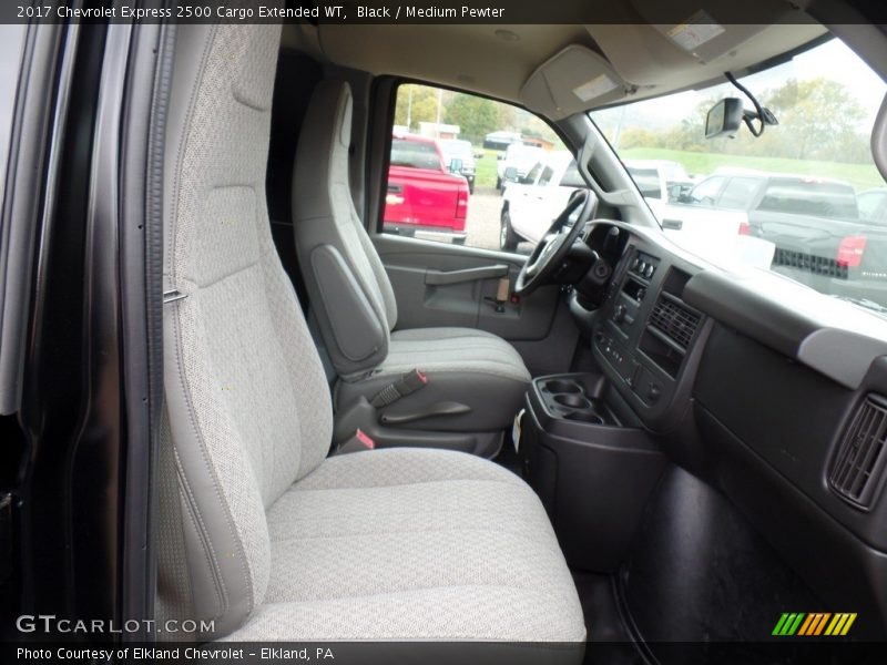 Black / Medium Pewter 2017 Chevrolet Express 2500 Cargo Extended WT