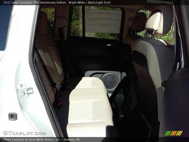 Bright White / Black/Light Frost 2017 Jeep Compass 75th Anniversary Edition