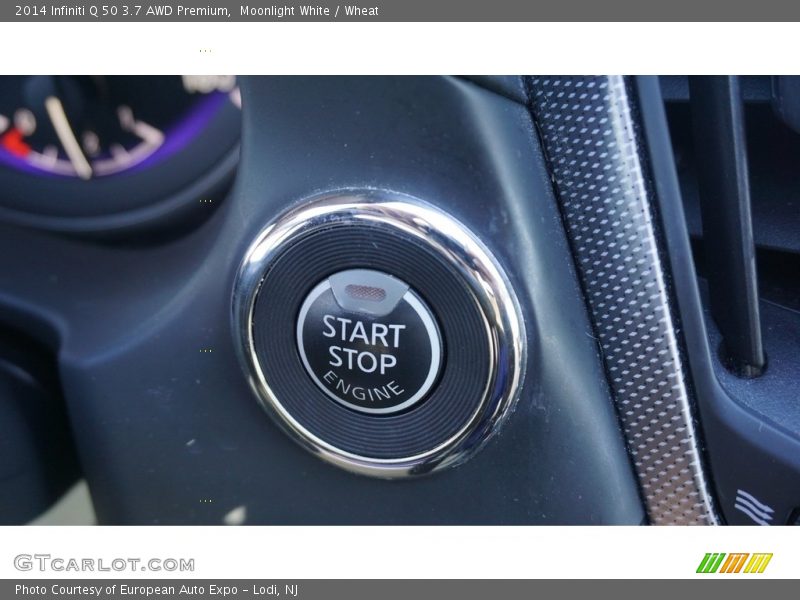 Moonlight White / Wheat 2014 Infiniti Q 50 3.7 AWD Premium