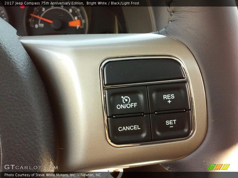 Controls of 2017 Compass 75th Anniversary Edition