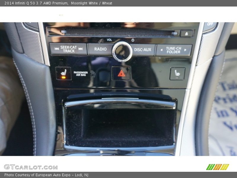 Moonlight White / Wheat 2014 Infiniti Q 50 3.7 AWD Premium