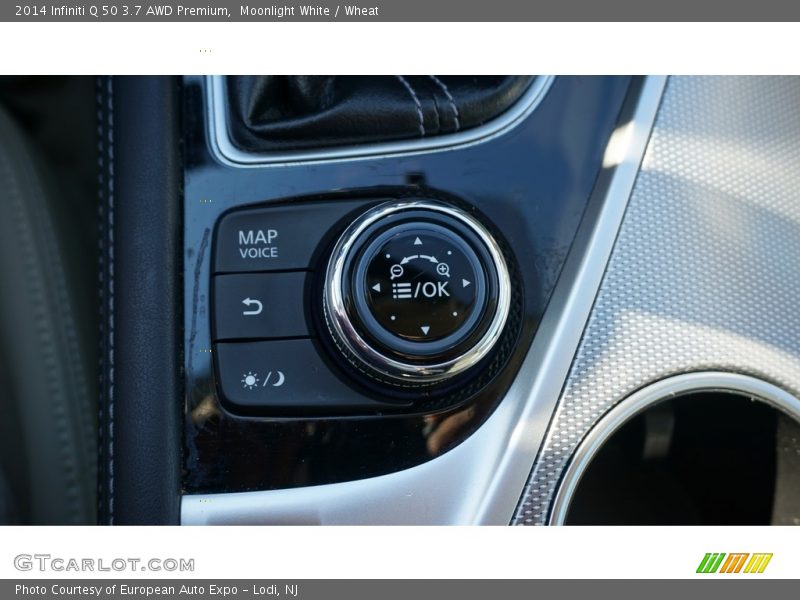 Moonlight White / Wheat 2014 Infiniti Q 50 3.7 AWD Premium