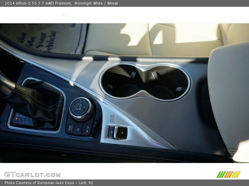 Moonlight White / Wheat 2014 Infiniti Q 50 3.7 AWD Premium