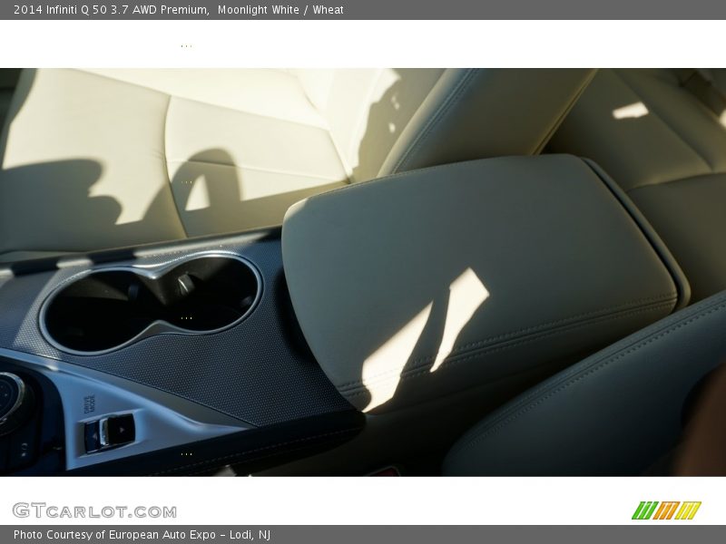 Moonlight White / Wheat 2014 Infiniti Q 50 3.7 AWD Premium