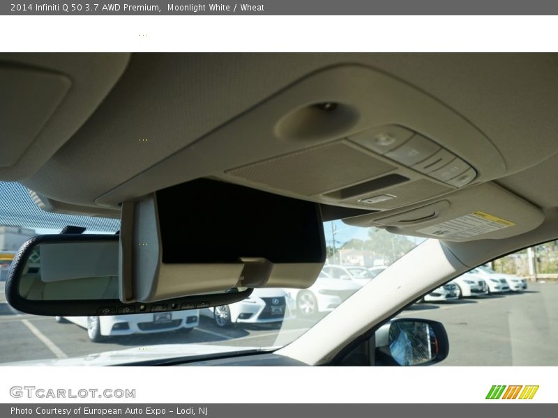 Moonlight White / Wheat 2014 Infiniti Q 50 3.7 AWD Premium