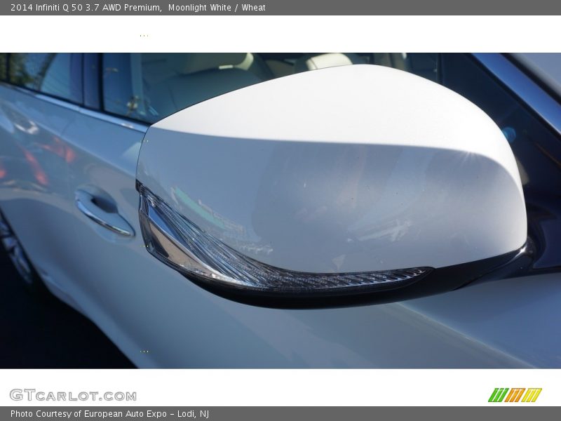 Moonlight White / Wheat 2014 Infiniti Q 50 3.7 AWD Premium