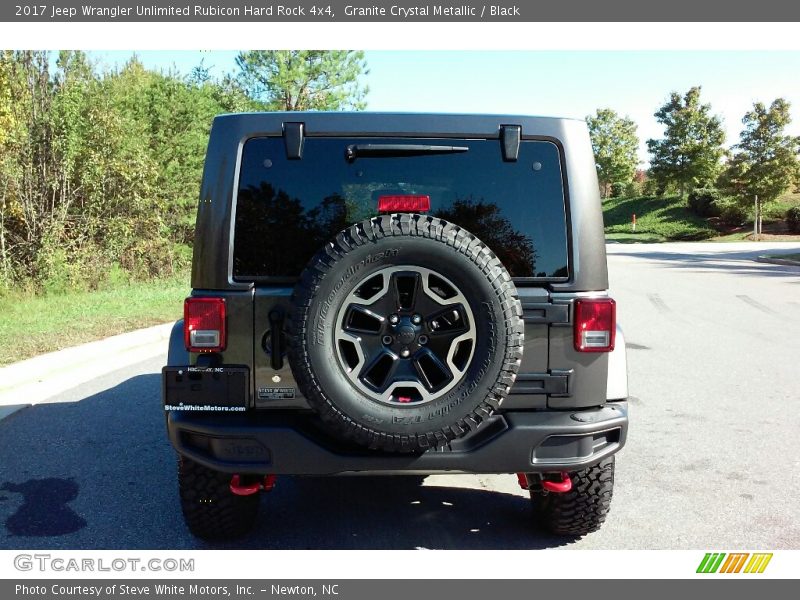 Granite Crystal Metallic / Black 2017 Jeep Wrangler Unlimited Rubicon Hard Rock 4x4