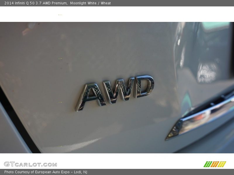 Moonlight White / Wheat 2014 Infiniti Q 50 3.7 AWD Premium
