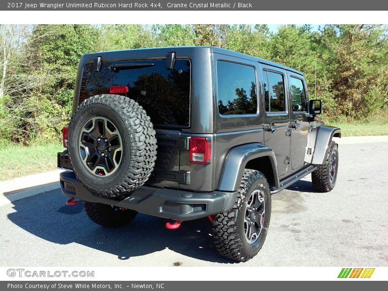Granite Crystal Metallic / Black 2017 Jeep Wrangler Unlimited Rubicon Hard Rock 4x4