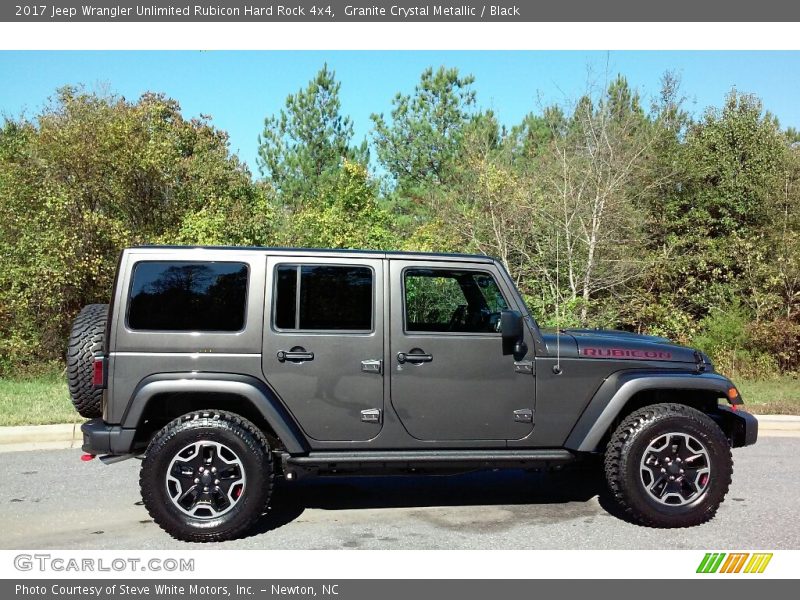  2017 Wrangler Unlimited Rubicon Hard Rock 4x4 Granite Crystal Metallic