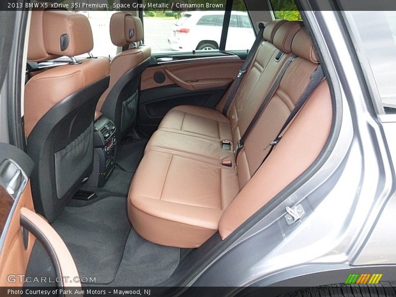 Space Gray Metallic / Cinnamon Brown 2013 BMW X5 xDrive 35i Premium