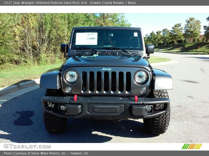 Granite Crystal Metallic / Black 2017 Jeep Wrangler Unlimited Rubicon Hard Rock 4x4