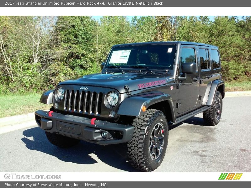  2017 Wrangler Unlimited Rubicon Hard Rock 4x4 Granite Crystal Metallic