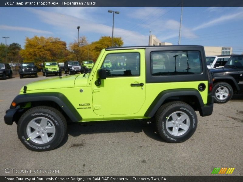  2017 Wrangler Sport 4x4 Hypergreen