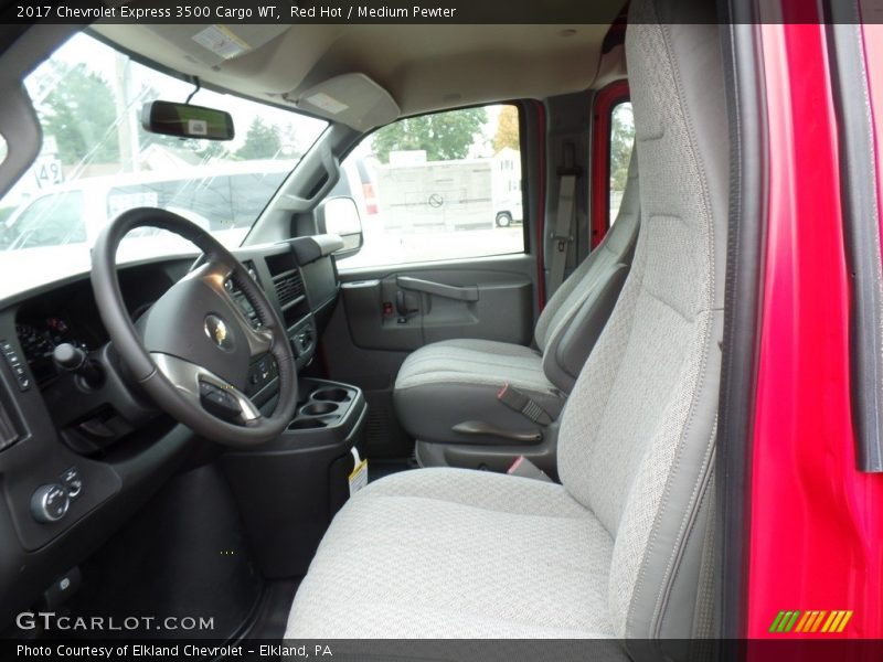  2017 Express 3500 Cargo WT Medium Pewter Interior