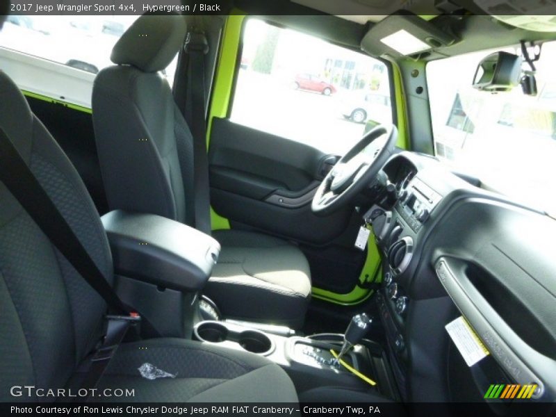 Hypergreen / Black 2017 Jeep Wrangler Sport 4x4
