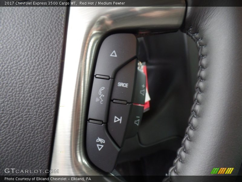 Controls of 2017 Express 3500 Cargo WT