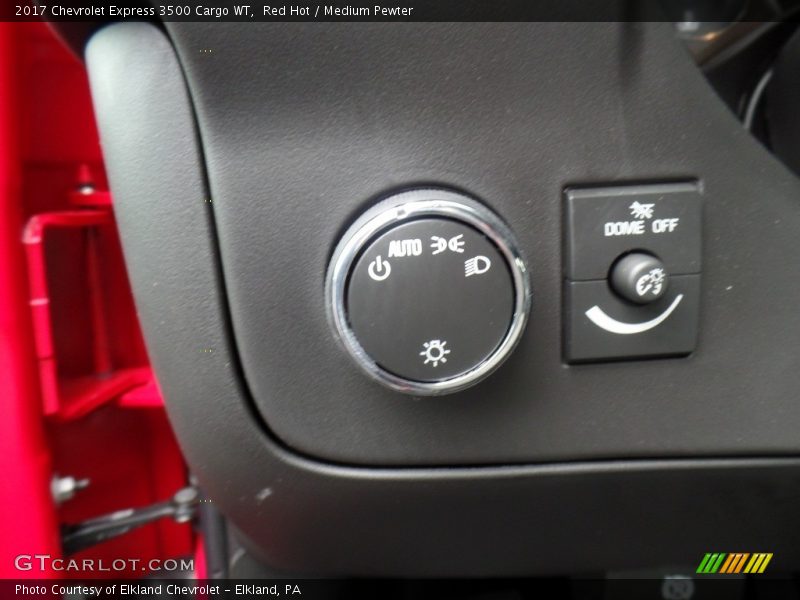 Controls of 2017 Express 3500 Cargo WT