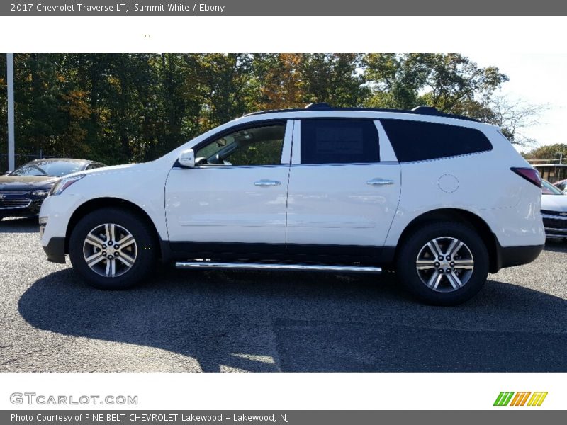 Summit White / Ebony 2017 Chevrolet Traverse LT