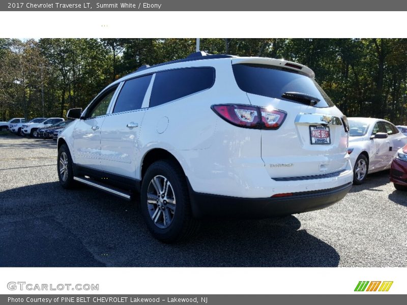 Summit White / Ebony 2017 Chevrolet Traverse LT