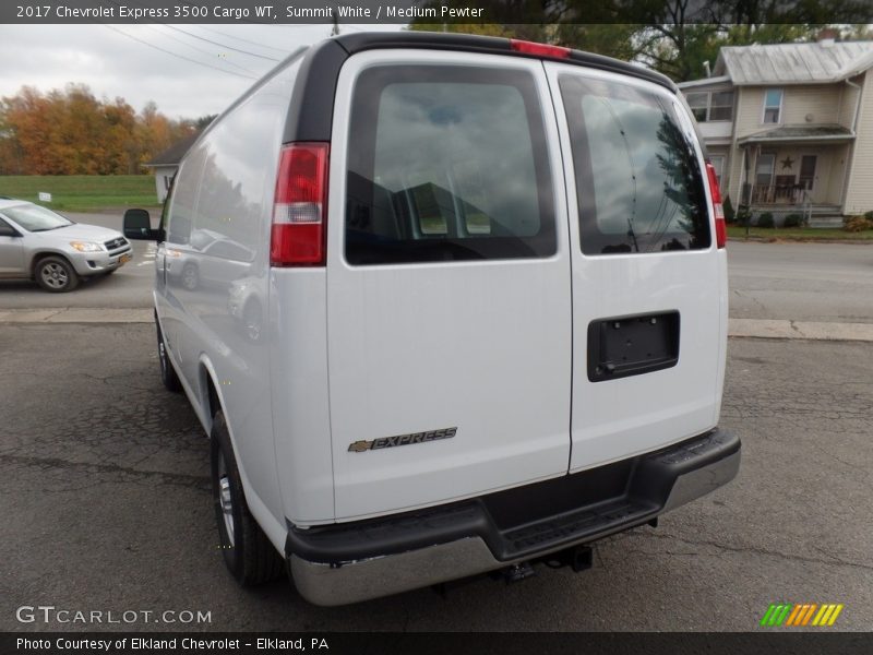 Summit White / Medium Pewter 2017 Chevrolet Express 3500 Cargo WT