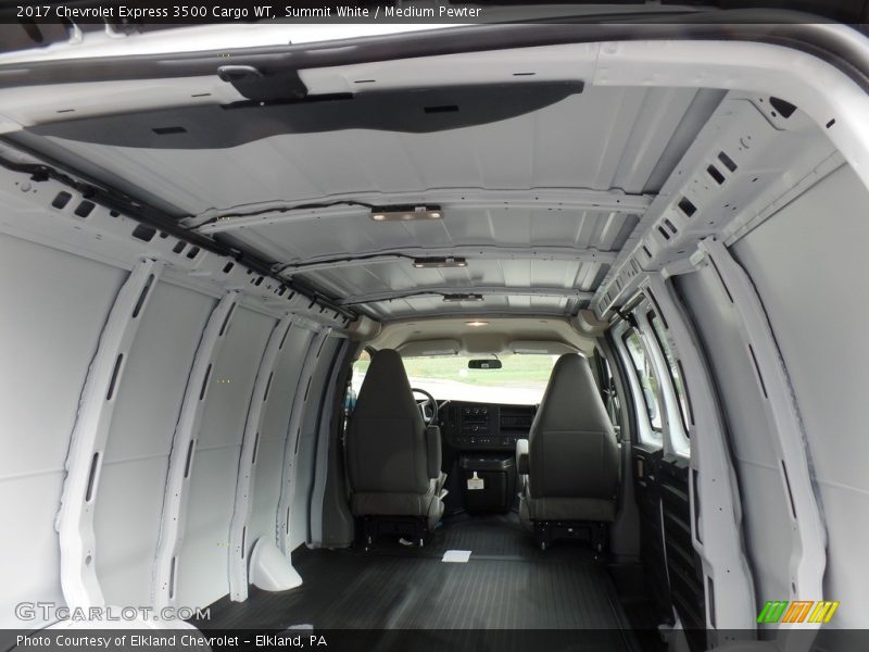 Summit White / Medium Pewter 2017 Chevrolet Express 3500 Cargo WT