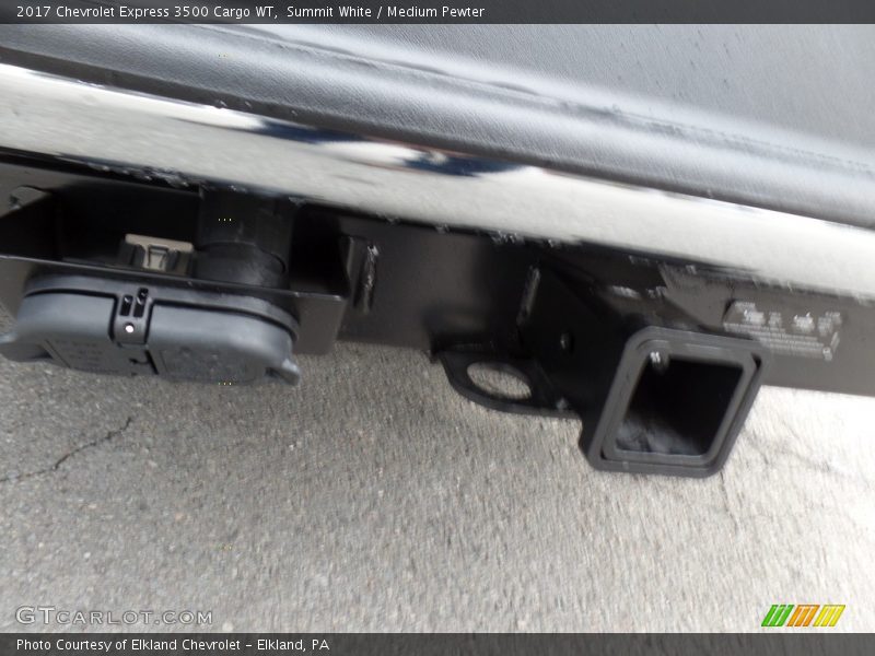 Summit White / Medium Pewter 2017 Chevrolet Express 3500 Cargo WT