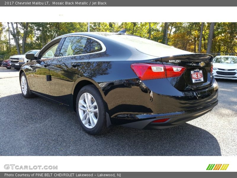 Mosaic Black Metallic / Jet Black 2017 Chevrolet Malibu LT
