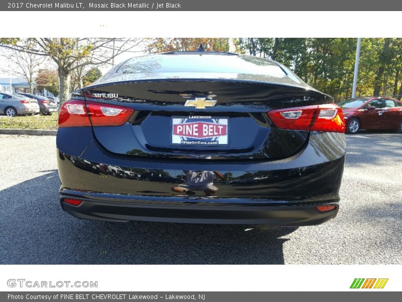 Mosaic Black Metallic / Jet Black 2017 Chevrolet Malibu LT