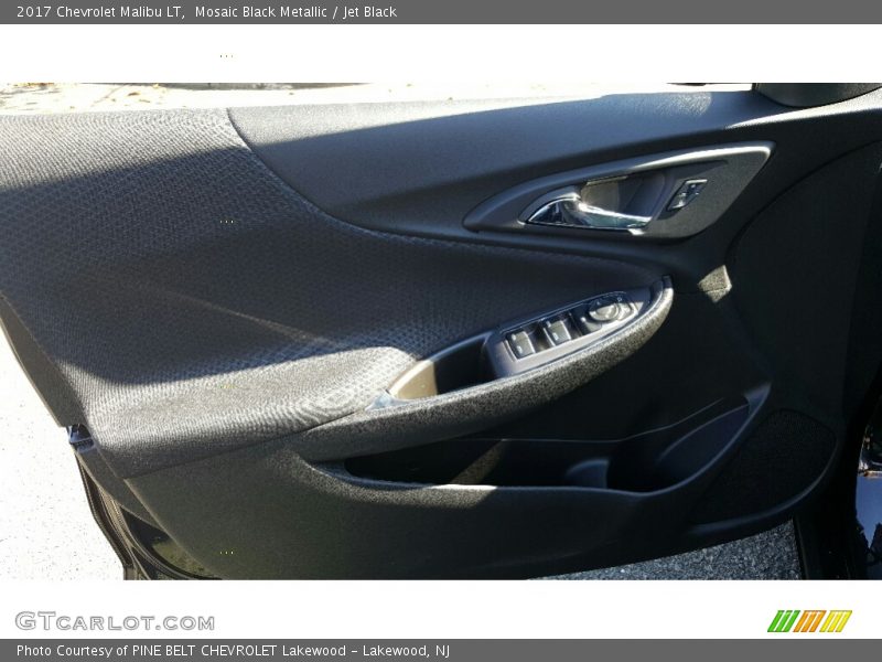 Mosaic Black Metallic / Jet Black 2017 Chevrolet Malibu LT