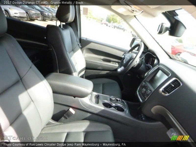 Granite Metallic / Black 2017 Dodge Durango GT AWD