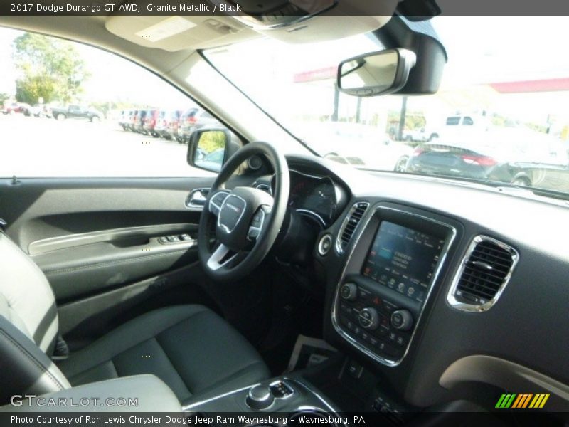 Granite Metallic / Black 2017 Dodge Durango GT AWD