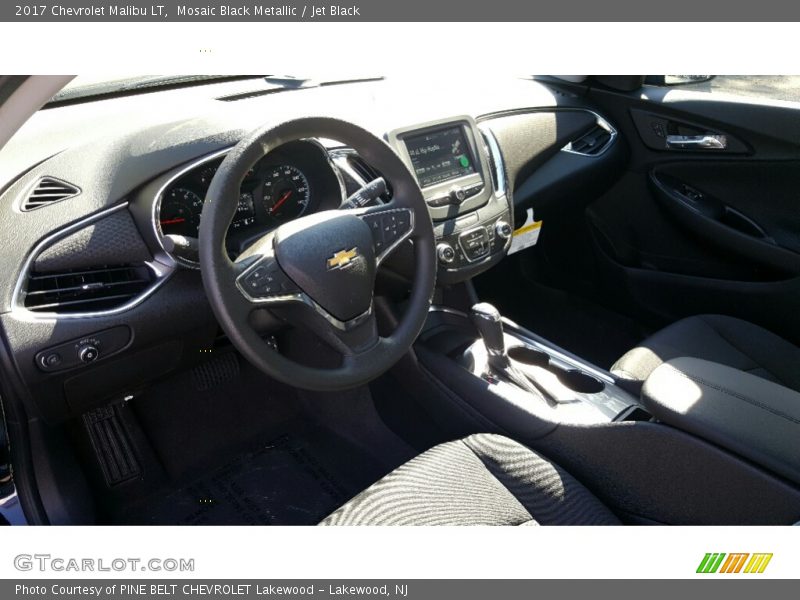 Mosaic Black Metallic / Jet Black 2017 Chevrolet Malibu LT