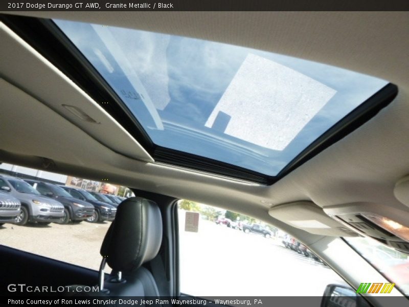 Granite Metallic / Black 2017 Dodge Durango GT AWD