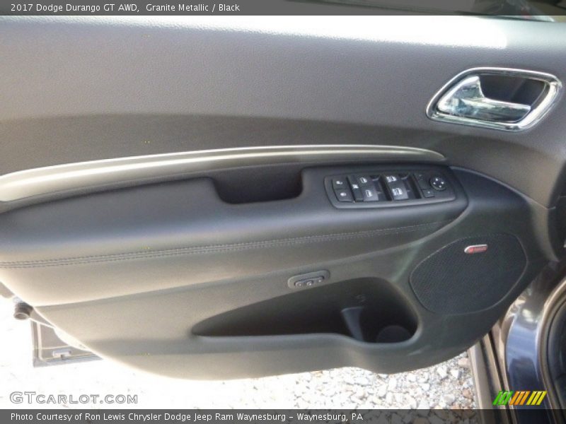 Granite Metallic / Black 2017 Dodge Durango GT AWD