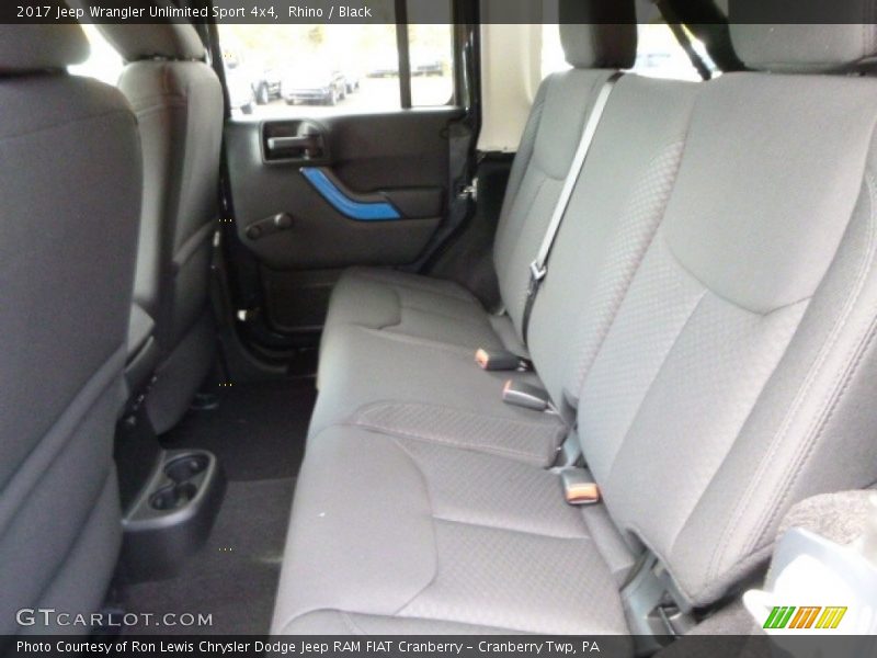 Rhino / Black 2017 Jeep Wrangler Unlimited Sport 4x4